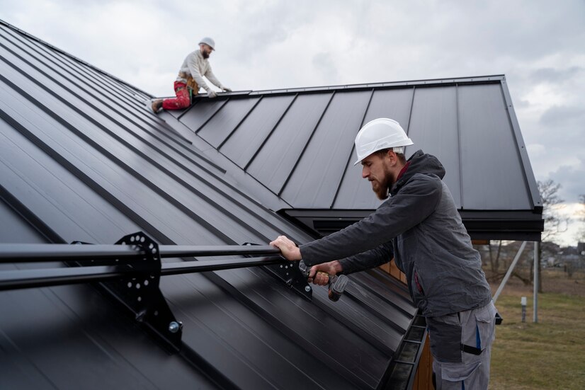 medium-shot-men-working-roof-together Best roofing materials for homes